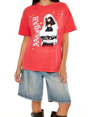 Aaliyah Christmas Graphic Tee