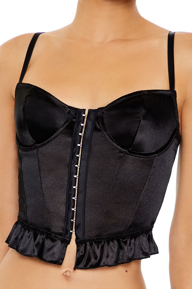Satin Lingerie Corset Cami - Image 2