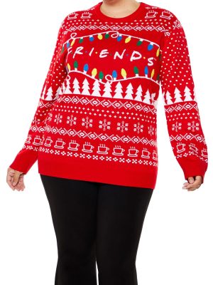Plus Size Friends Fair Isle Sweater