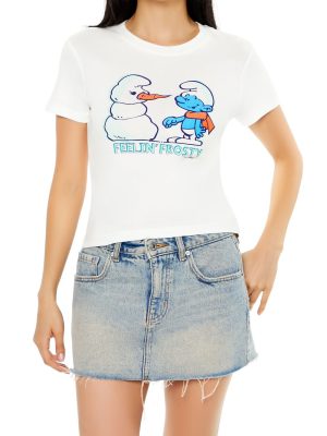 Smurf Feelin Frosty Baby Tee