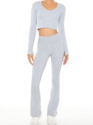 Active Seamless V-Neck Crop Top