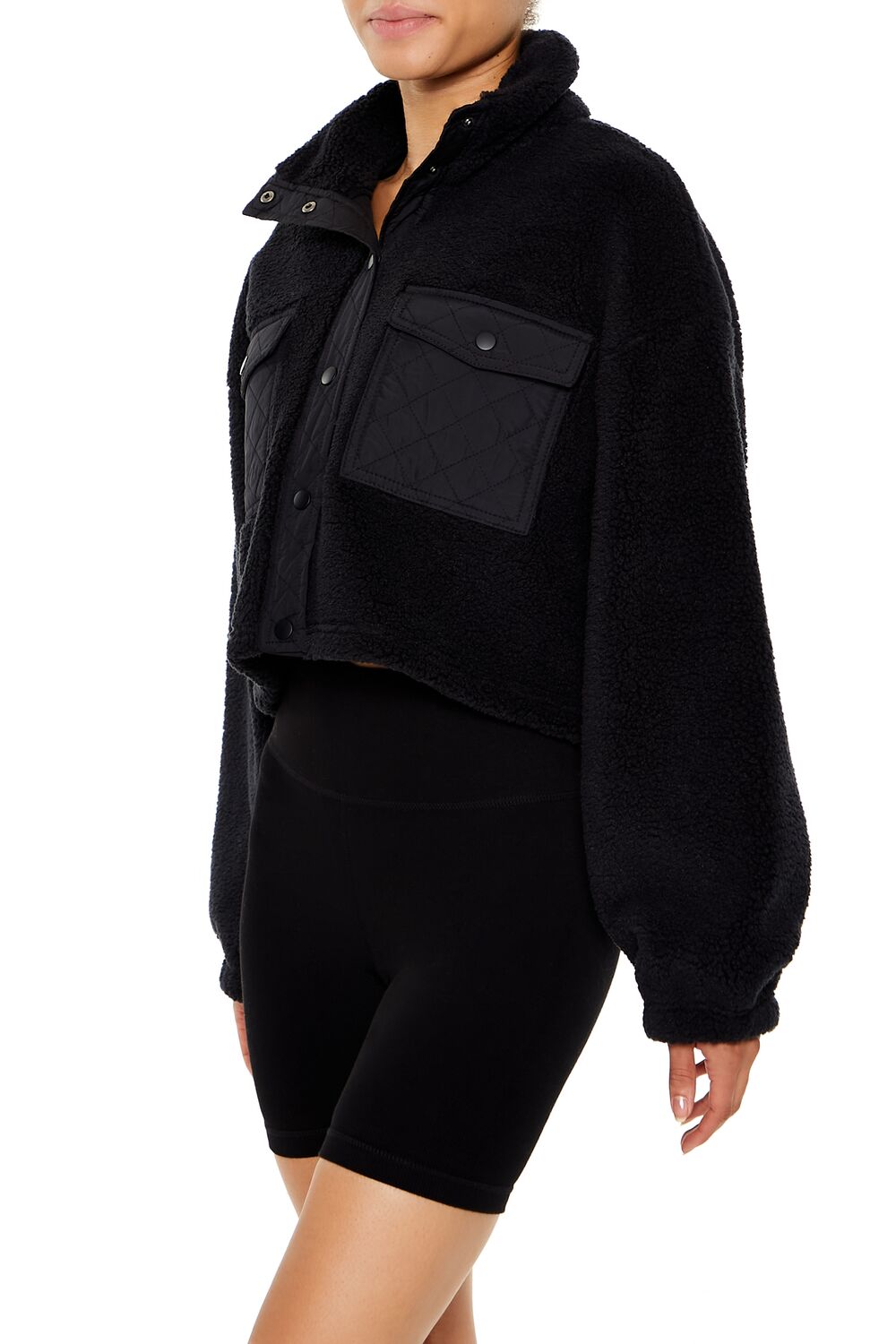Active Faux Shearling Jacket - Image 4