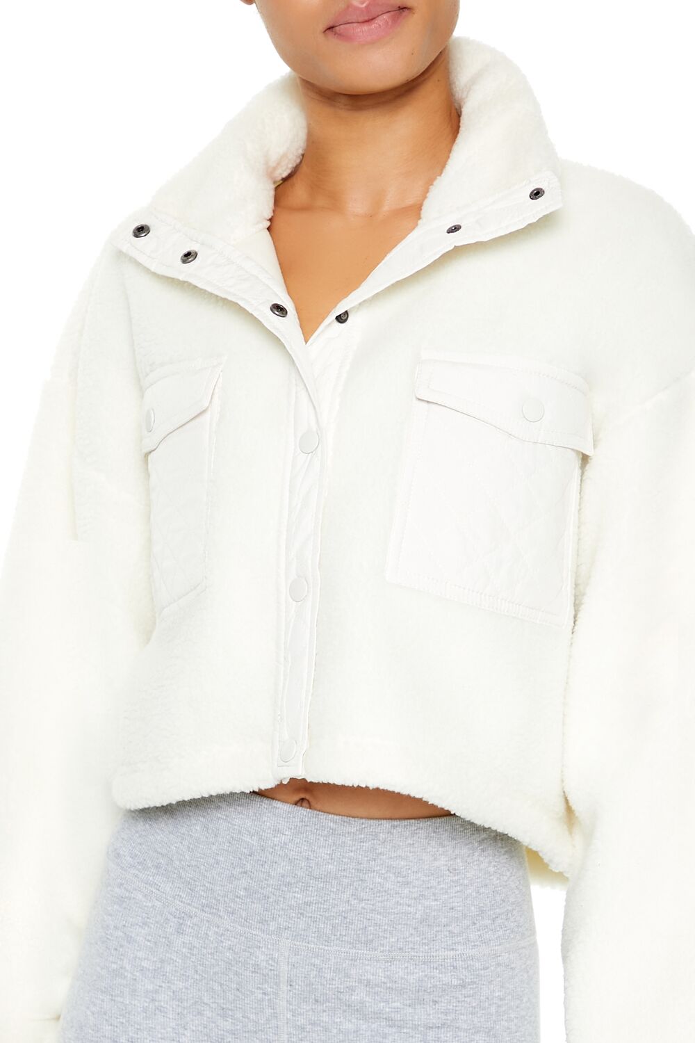 Active Faux Shearling Jacket - Image 8