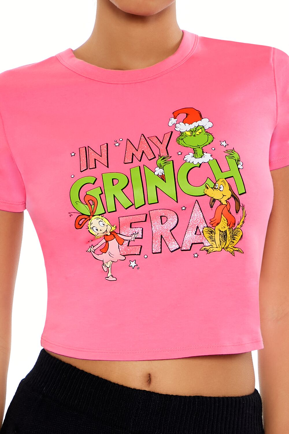 In My Grinch Era Baby Tee - Image 3