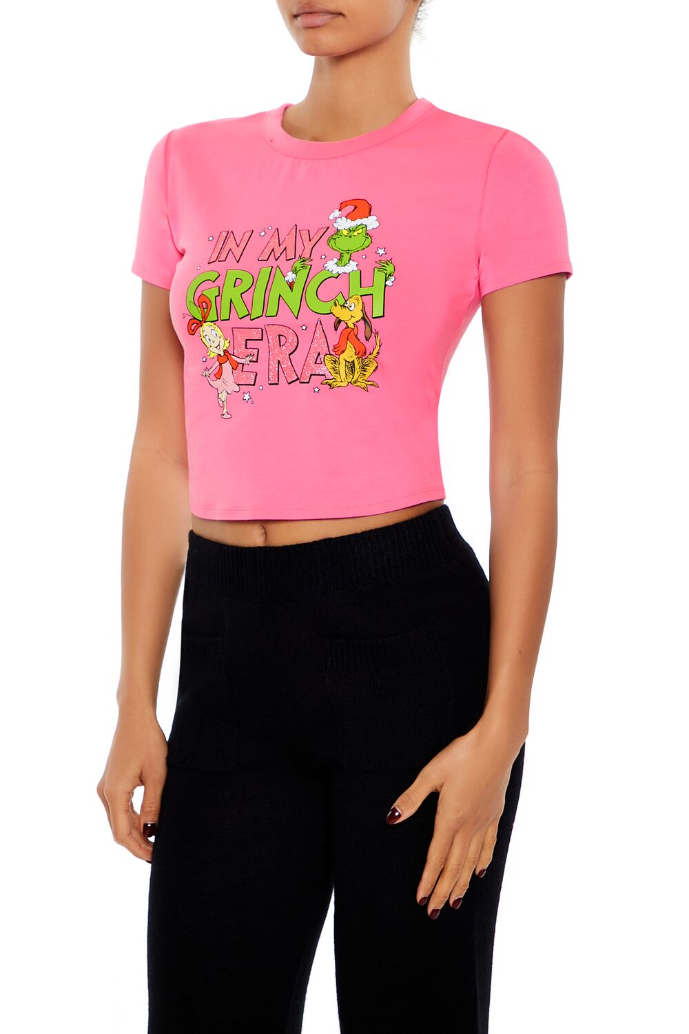 In My Grinch Era Baby Tee - Image 4