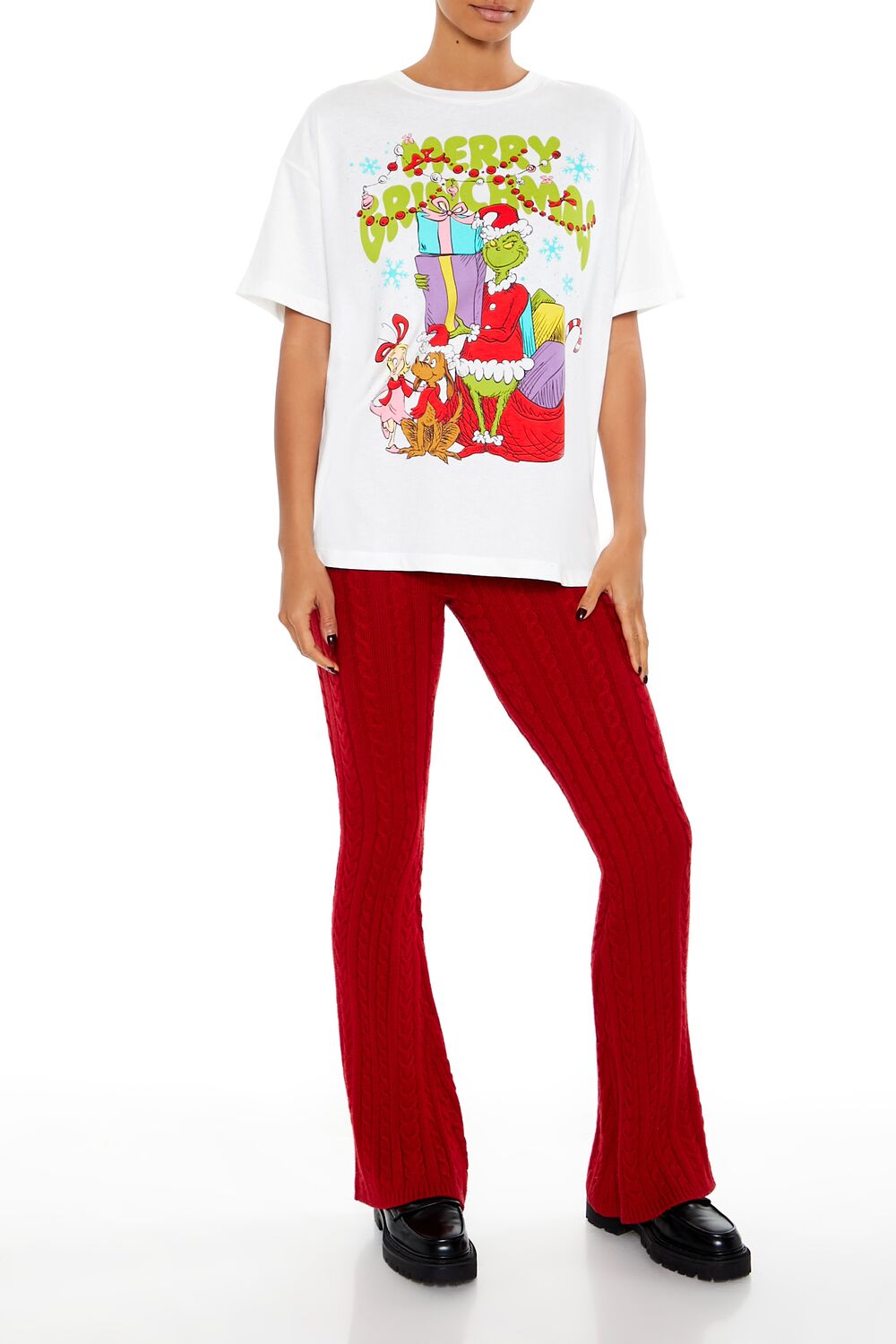 Merry Grinchmas Graphic Tee - Image 2