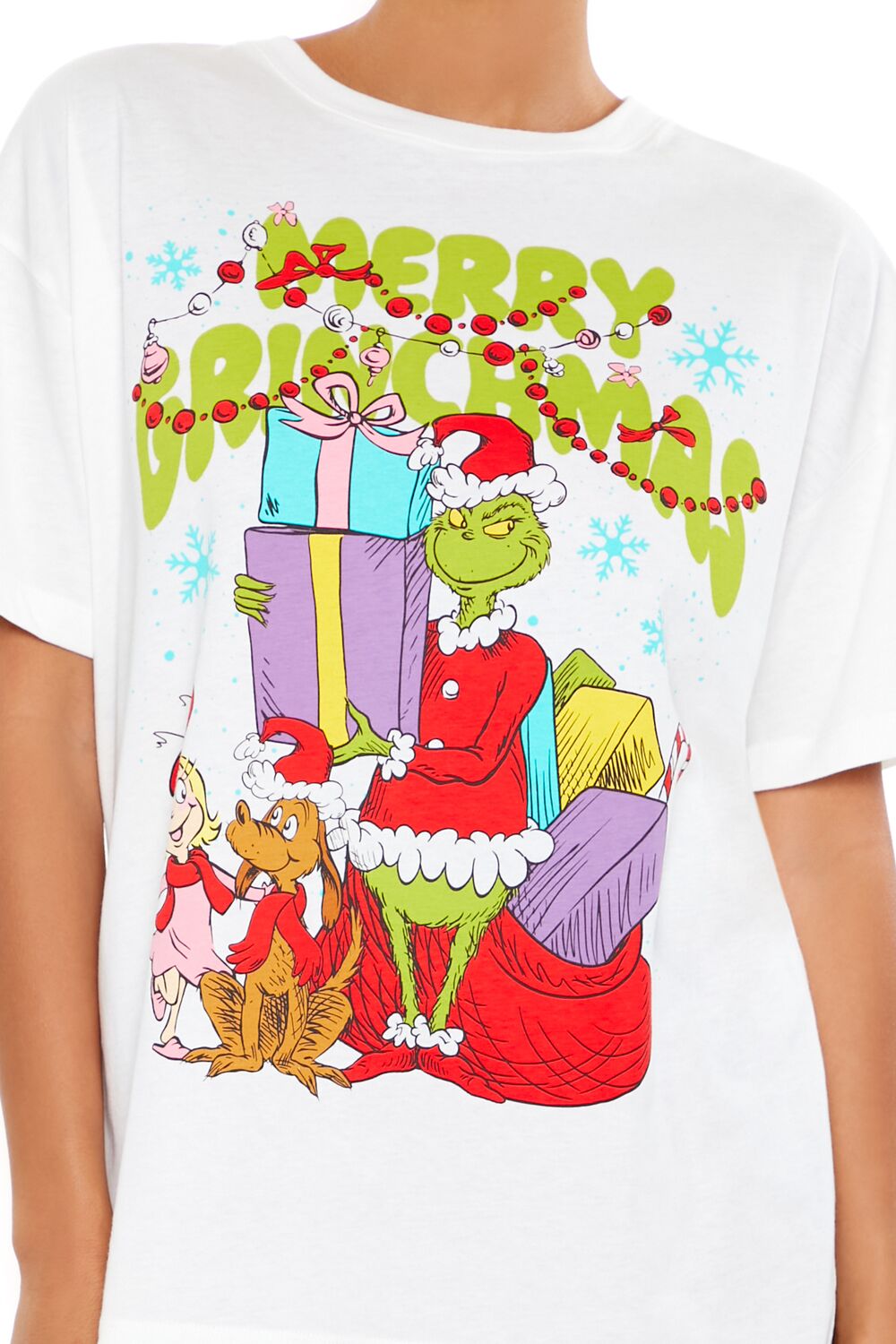 Merry Grinchmas Graphic Tee - Image 3