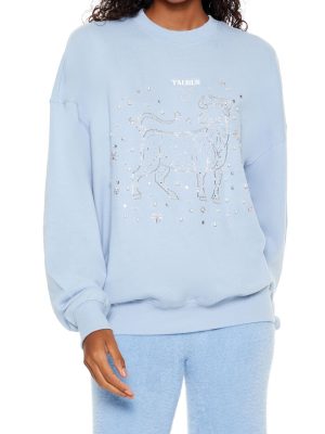 Beaded Taurus Pullover