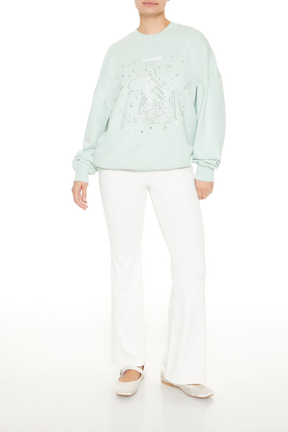 Beaded Aquarius Pullover - Image 2