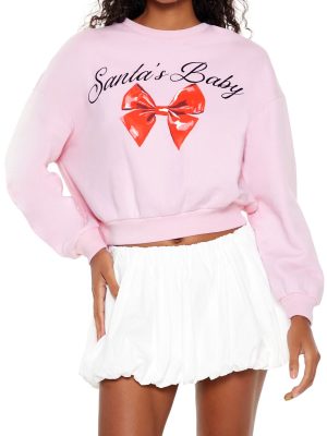 Santas Baby Graphic Pullover