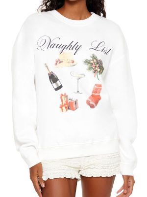 Naughty List Graphic Pullover