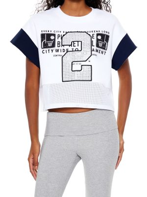 Fleece 2 Graphic Cropped Tee