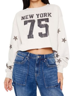 New York 75 Cropped Pullover