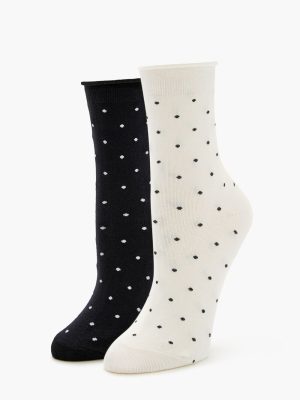 Polka Dot Crew Socks Set - 2 pack
