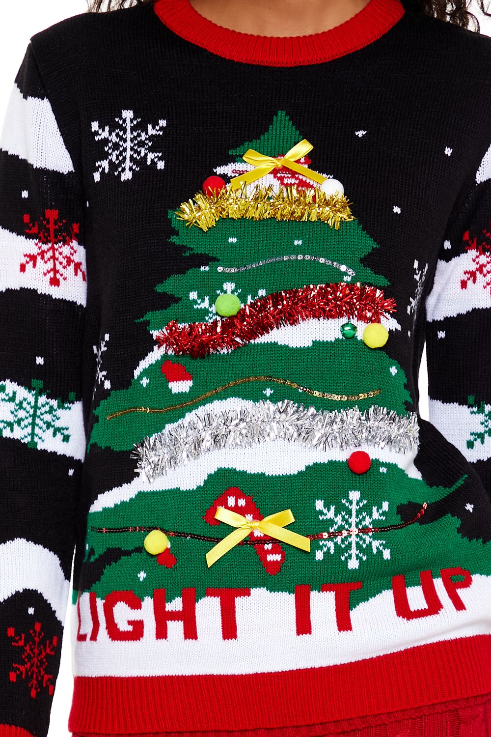 Light It Up Christmas Tree Sweater - Image 3