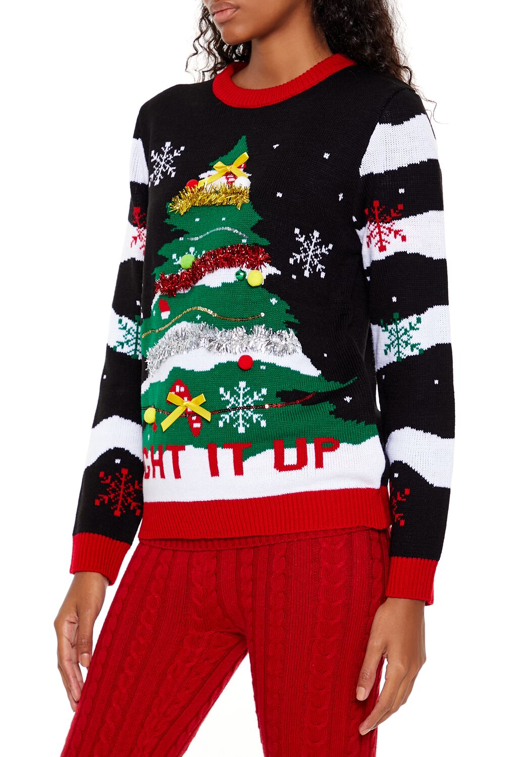 Light It Up Christmas Tree Sweater - Image 4