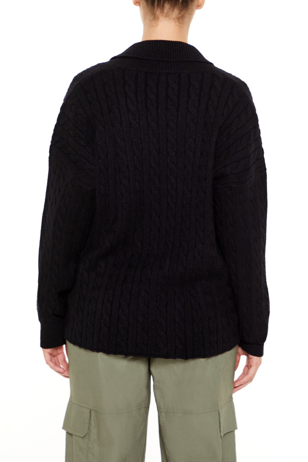 Double-Breasted Cardigan Sweater - Image 5