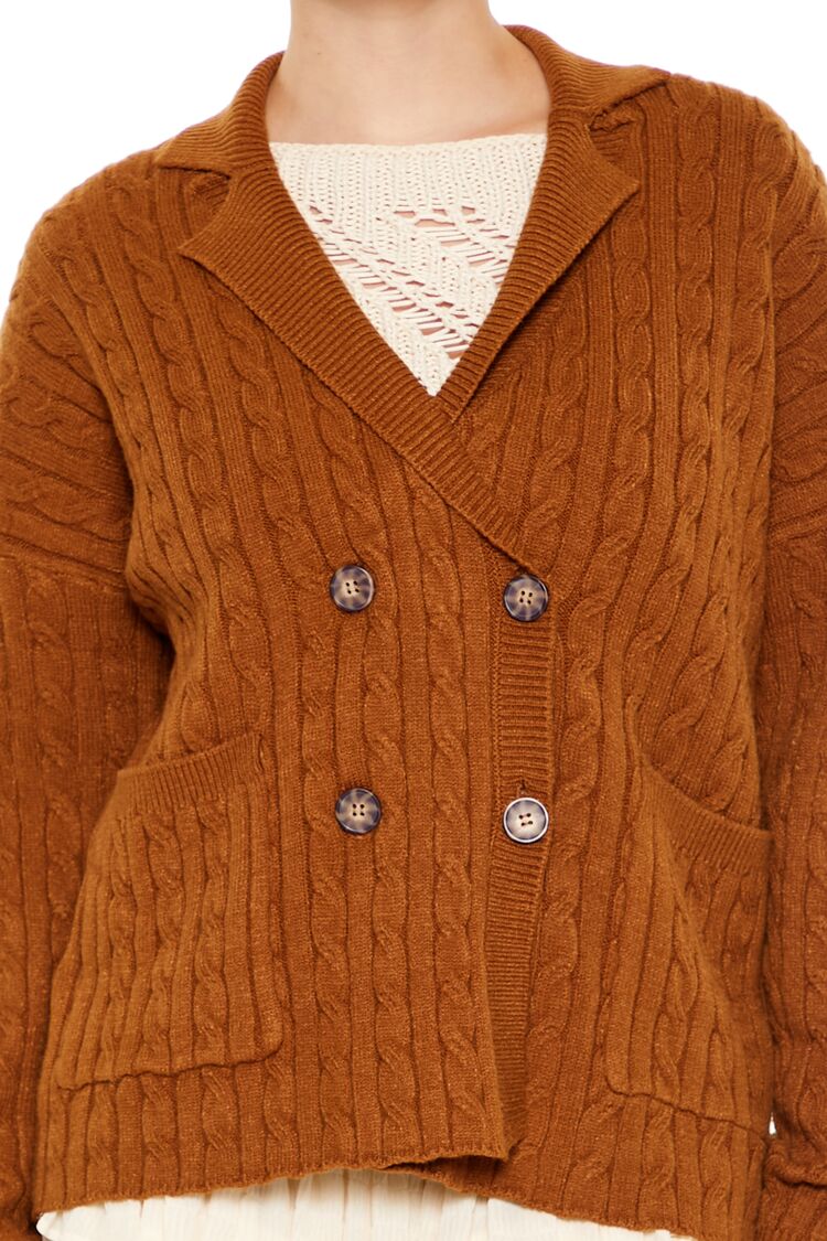 Double-Breasted Cardigan Sweater - Image 8