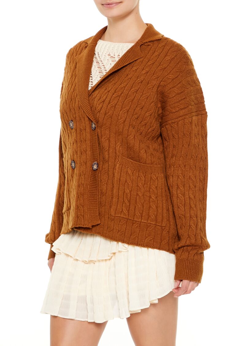 Double-Breasted Cardigan Sweater - Image 9