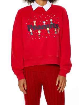 Peanuts Graphic Fleece Pullover