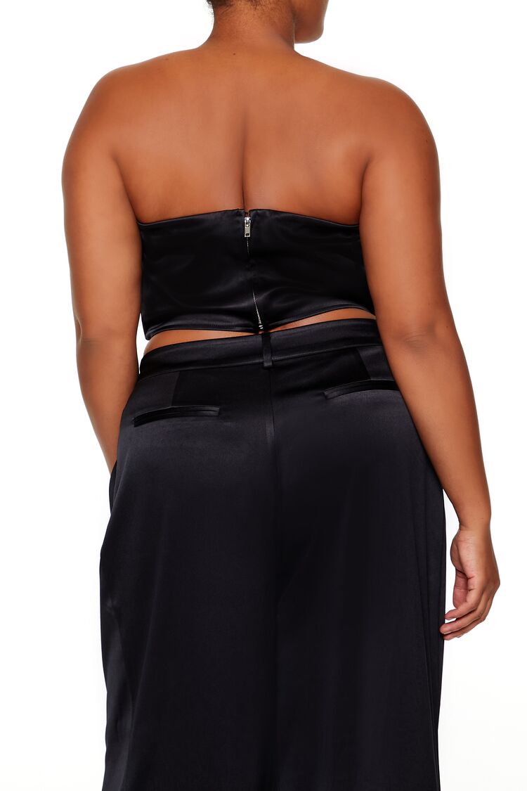 Plus Size Sweetheart Bustier Tube Top - Image 10