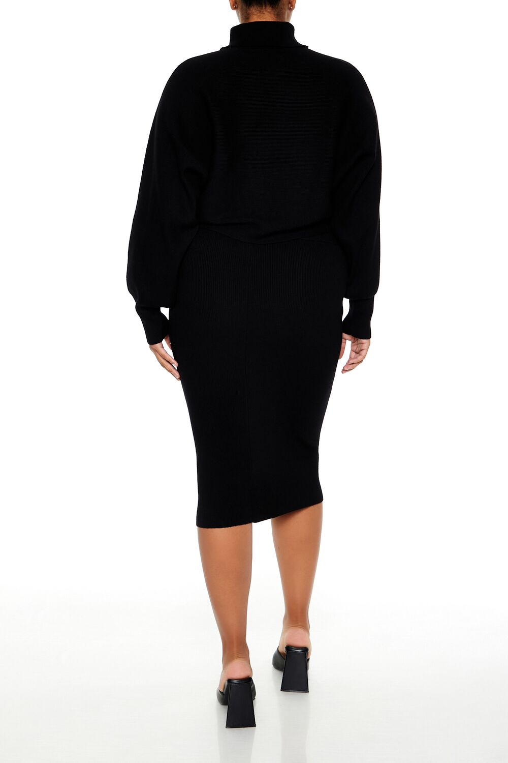 Plus Size Sweater-Knit Top & Skirt Set - Image 10