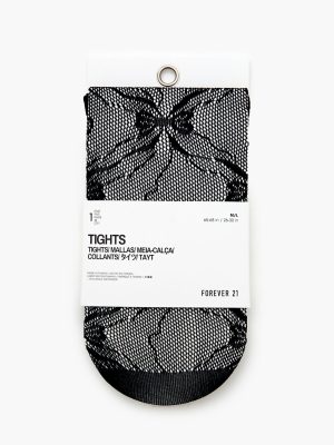Netted Bow Fishnet Tights
