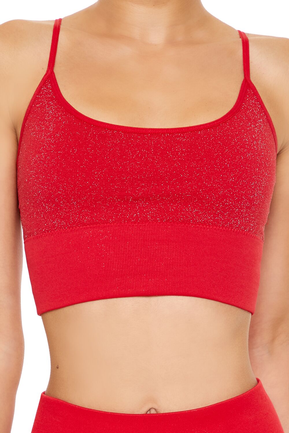 Active Seamless Glitter Sports Bra - Image 8