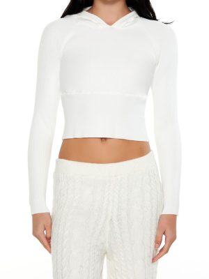 Hooded Raglan Sweater