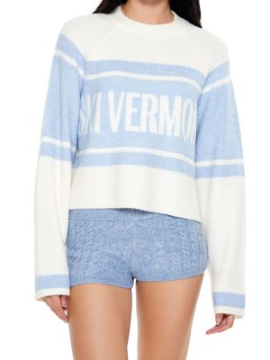 Ski Vermont Colorblock Sweater