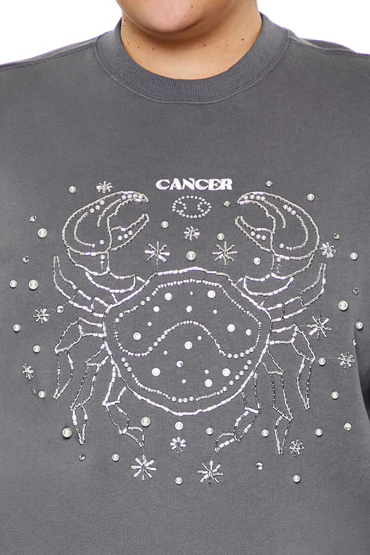 Plus Size Beaded Cancer Pullover - Image 3