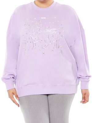 Plus Size Beaded Leo Pullover