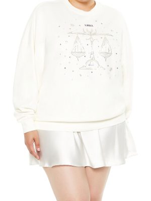 Plus Size Beaded Libra Pullover