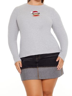 Plus Size Paul Frank Thermal Top