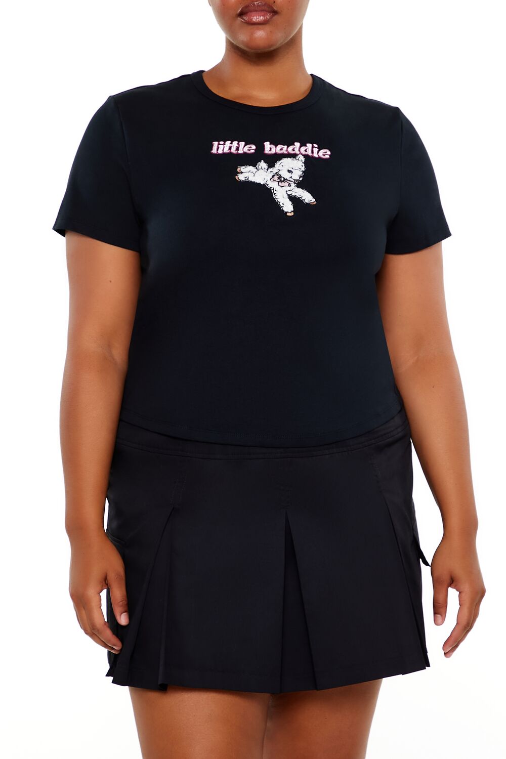 Plus Size Little Baddie Baby Tee