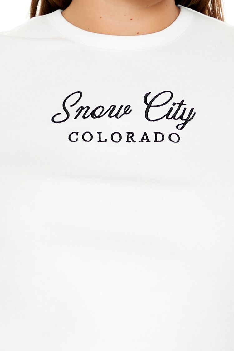 Plus Size Snow City Baby Tee - Image 3
