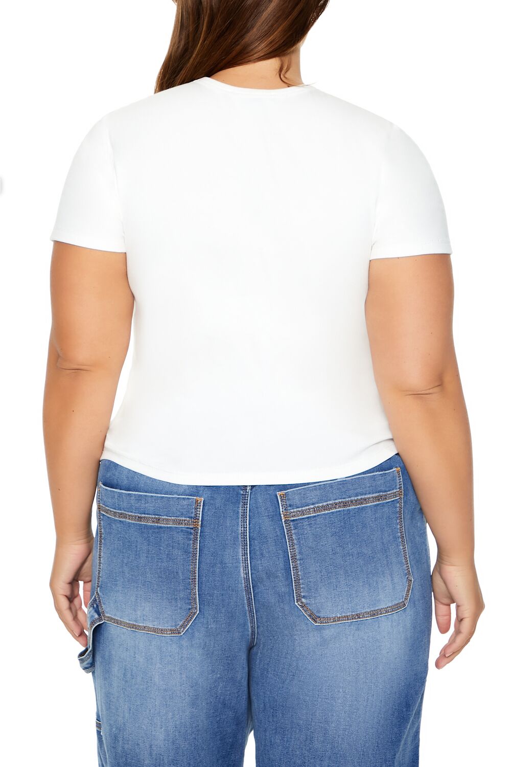 Plus Size Snow City Baby Tee - Image 5