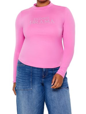 Plus Size Jadore Drama Top