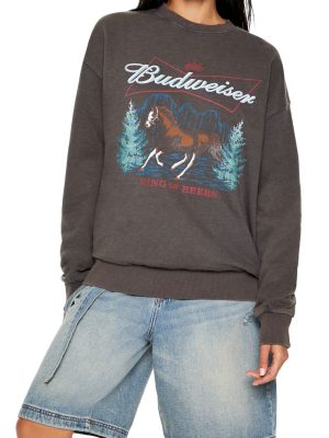 Budweiser Graphic Pullover