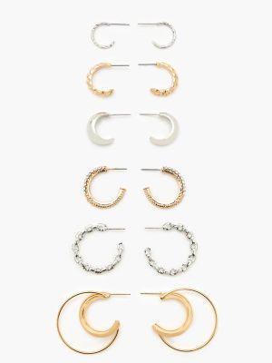 Assorted Hoop Earring Set