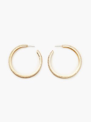 Rhinestone Multi-Hoop Earrings