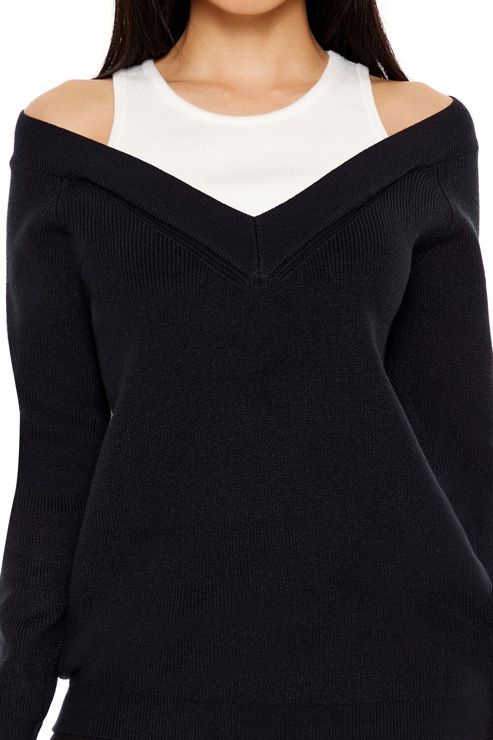 Combo Tank Top Sweater - Image 3