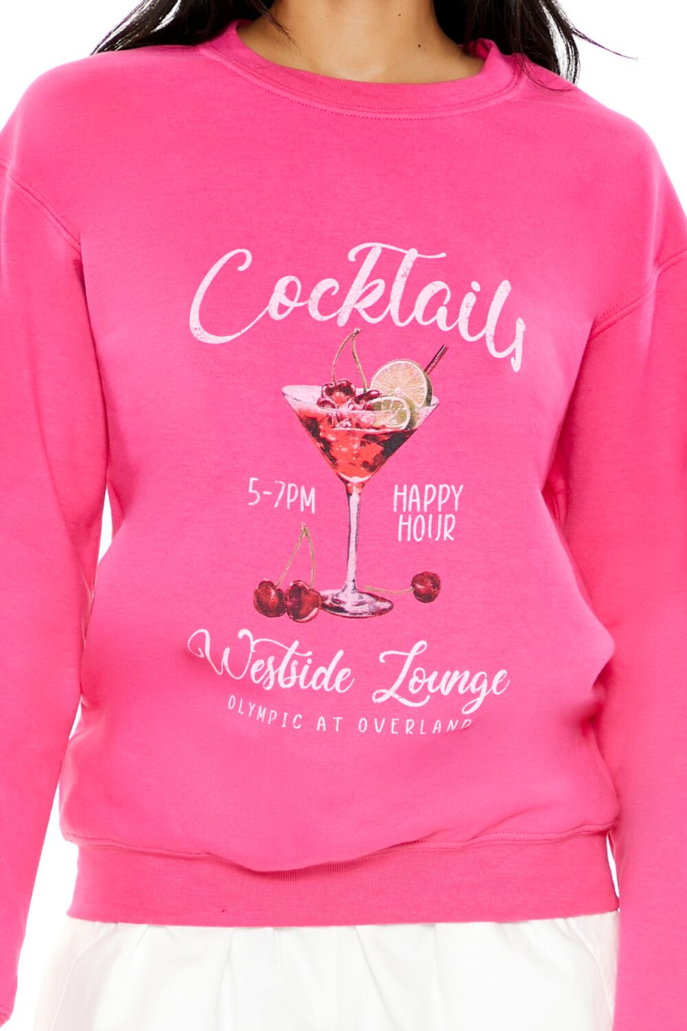 Cocktails Fleece Pullover - Image 3