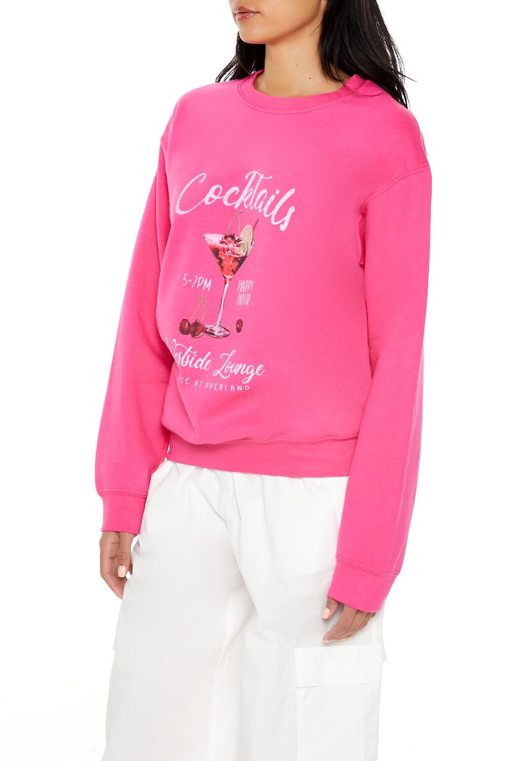 Cocktails Fleece Pullover - Image 4