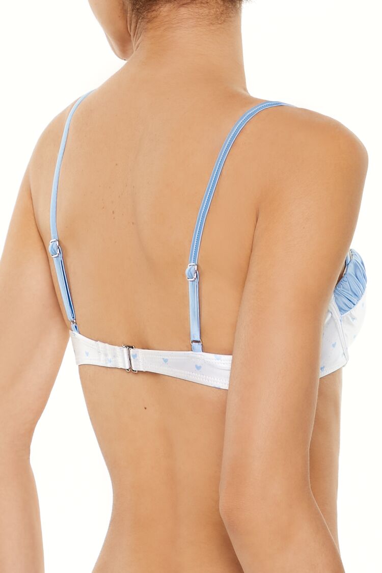 Satin Hearts Underwire Bikini Top - Image 5