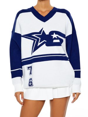 Colorblock Star 6 Sweater