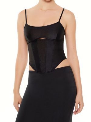 Bustier Cutout Cami