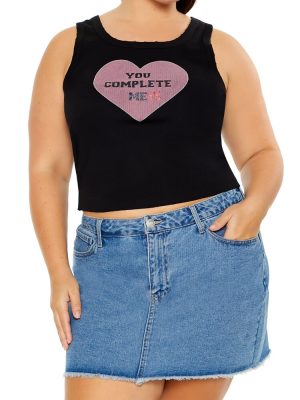 Plus Size Complete Mess Tank Top