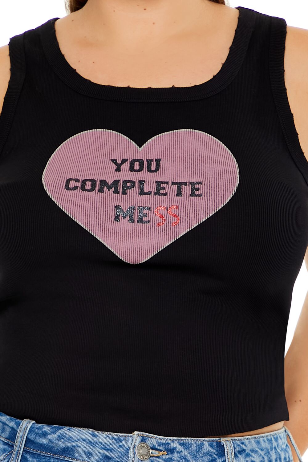 Plus Size Complete Mess Tank Top - Image 3