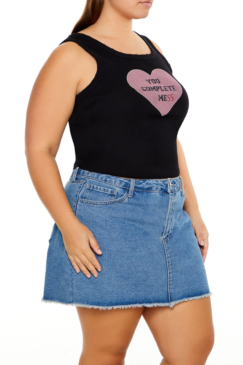 Plus Size Complete Mess Tank Top - Image 4
